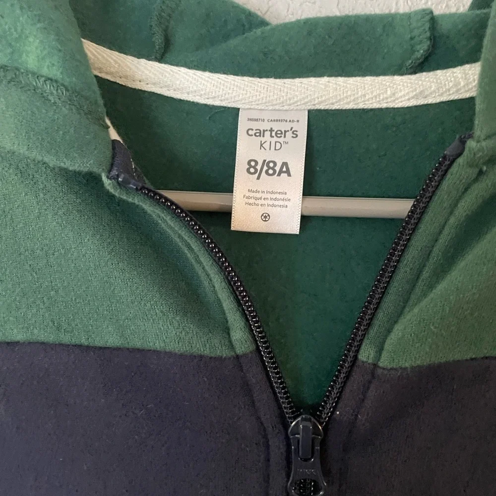 Carter’s kids blue/green jacket